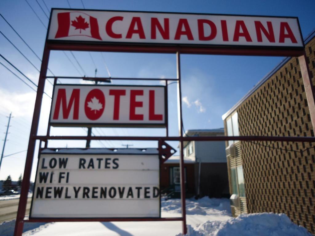 Canadiana Motel Sudbury Zewnętrze zdjęcie